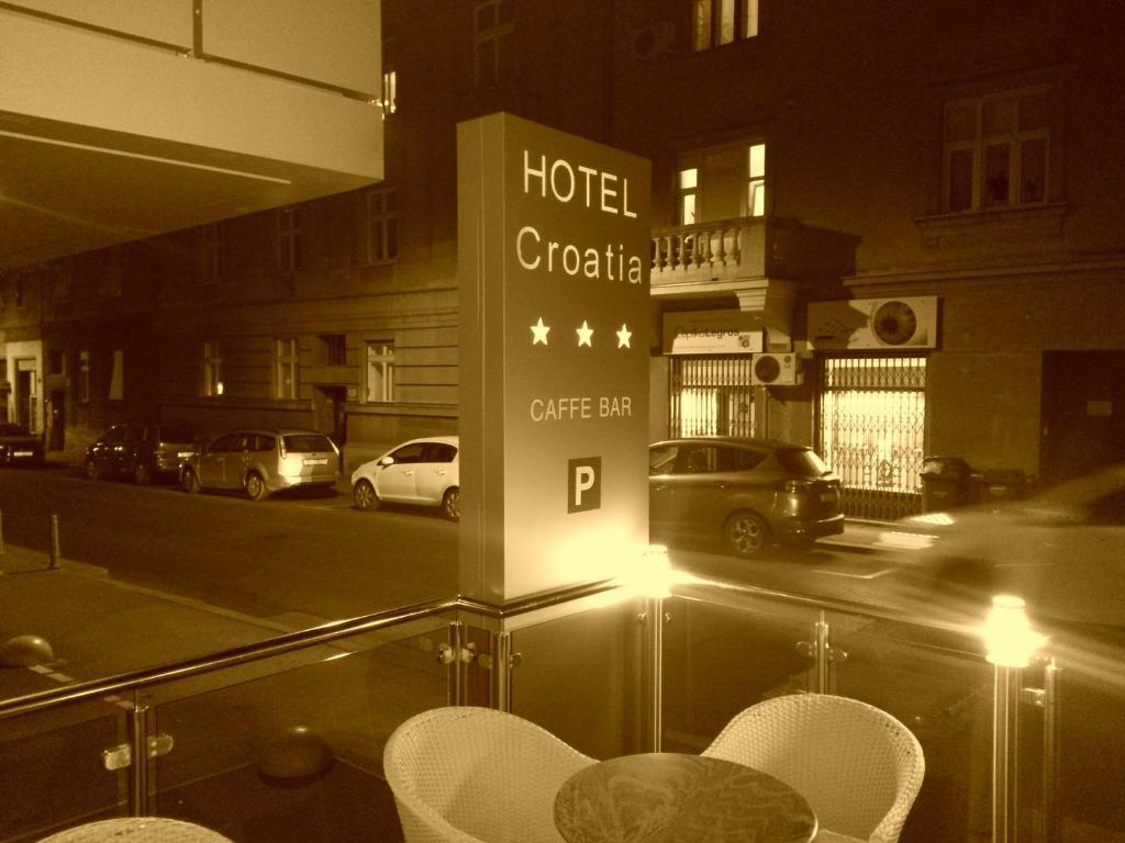 Hotel Croatia Zagreb Exteriör bild